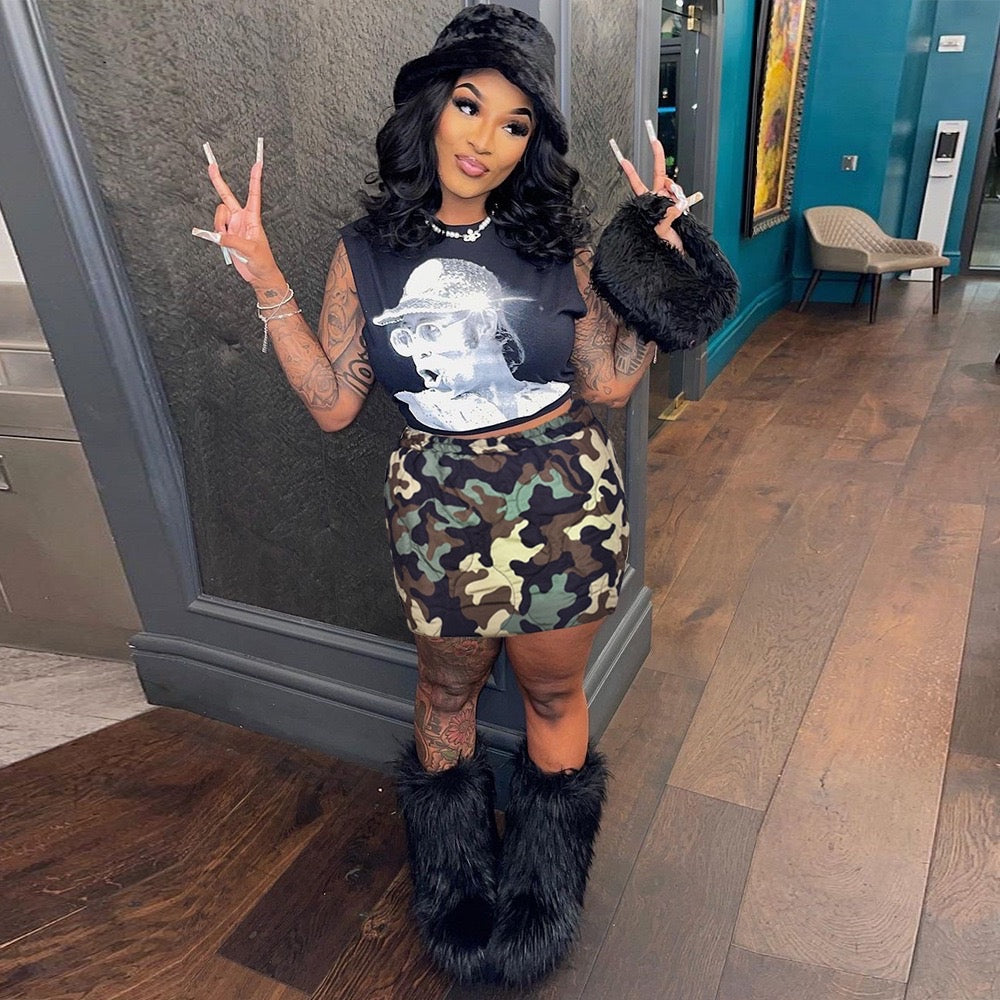 Cam Me O Mini Skirt