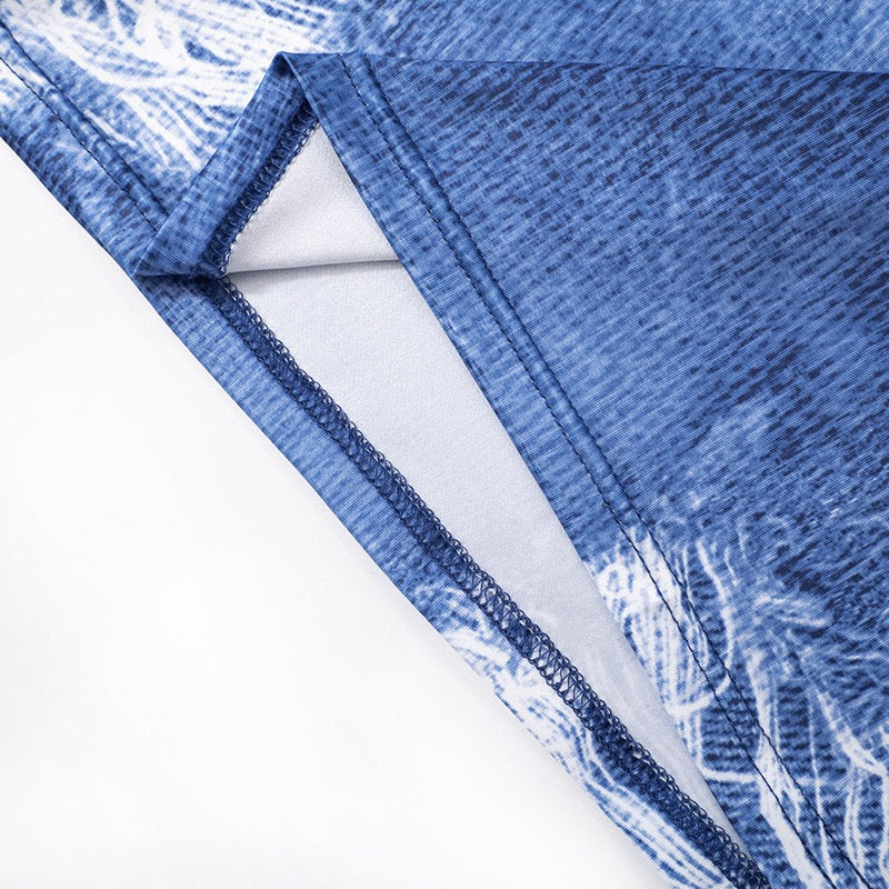 Denim down Maxi