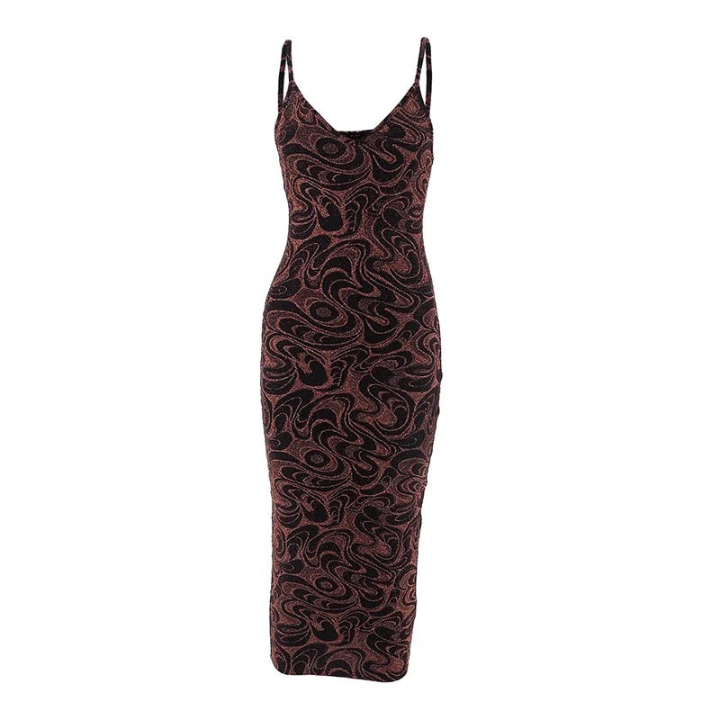 Marble Galore Maxi Dress