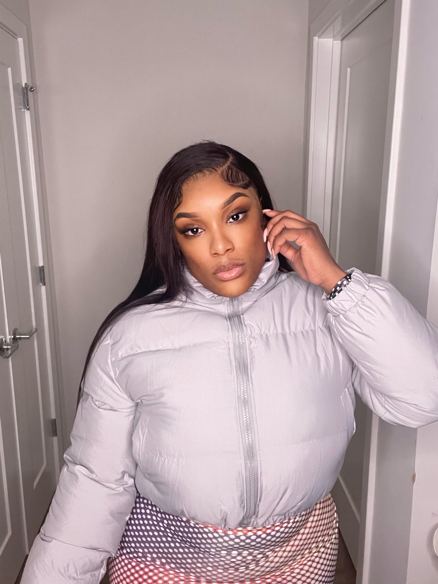 Crop Babe Puffer Jacket