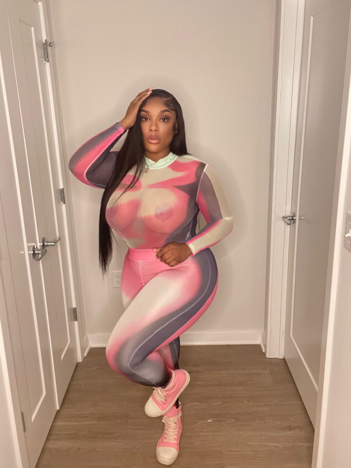 Pink Aesthetic Two Piece