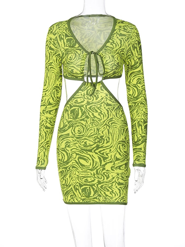 Renee Green Dress
