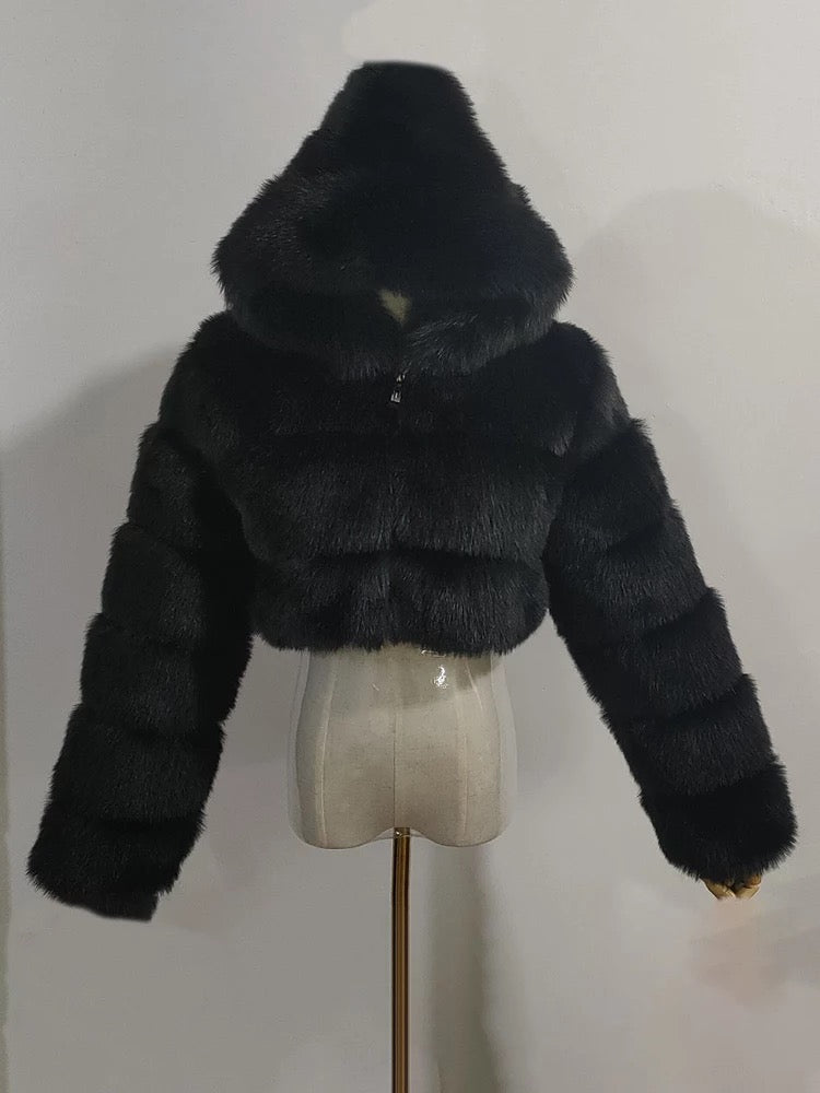 Faux Fur Coat