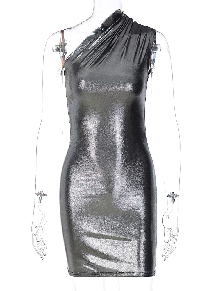 It’s Metallic Dress