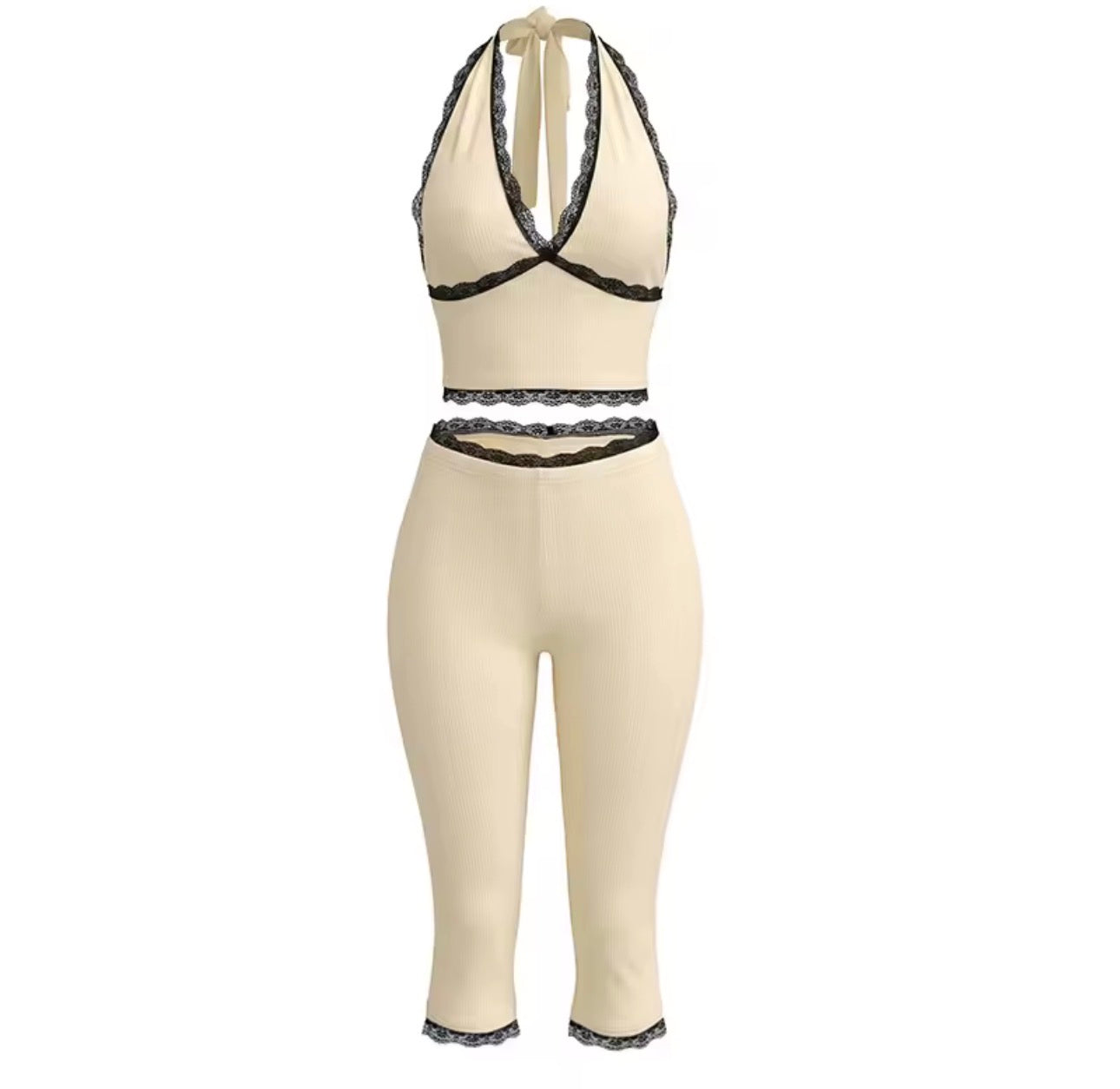Cream Dream Two Piece set