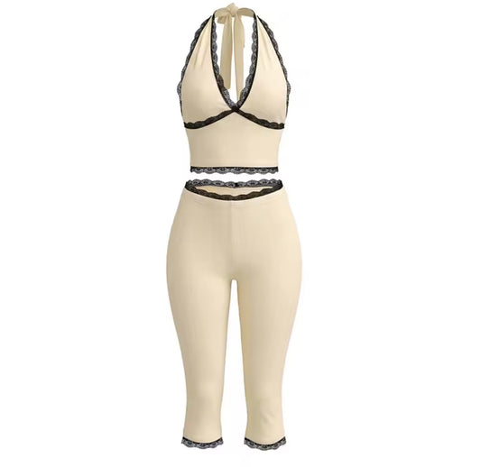 Cream Dream Two Piece set