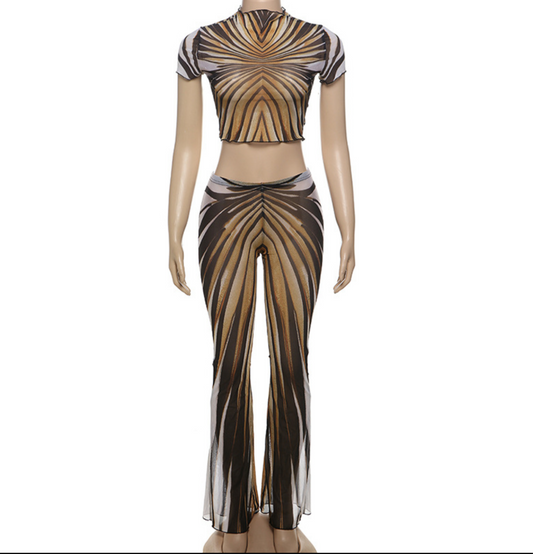 Gaze At Me Two Piece Set