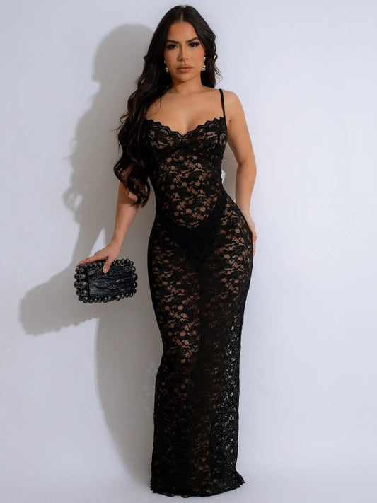 Let’s Get Laced Maxi Dress
