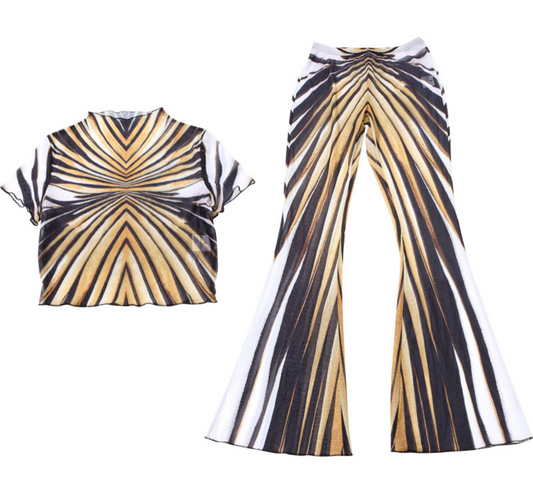 Gaze At Me Two Piece Set