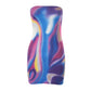 Psychedelic mini dress ￼