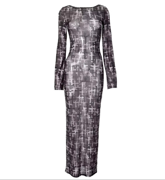 Dont Cross me Maxi Dress