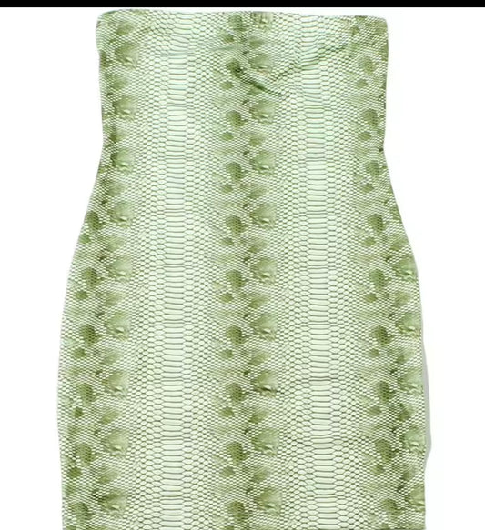 Snake Bite Mini Dress