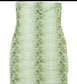 Snake Bite Mini Dress