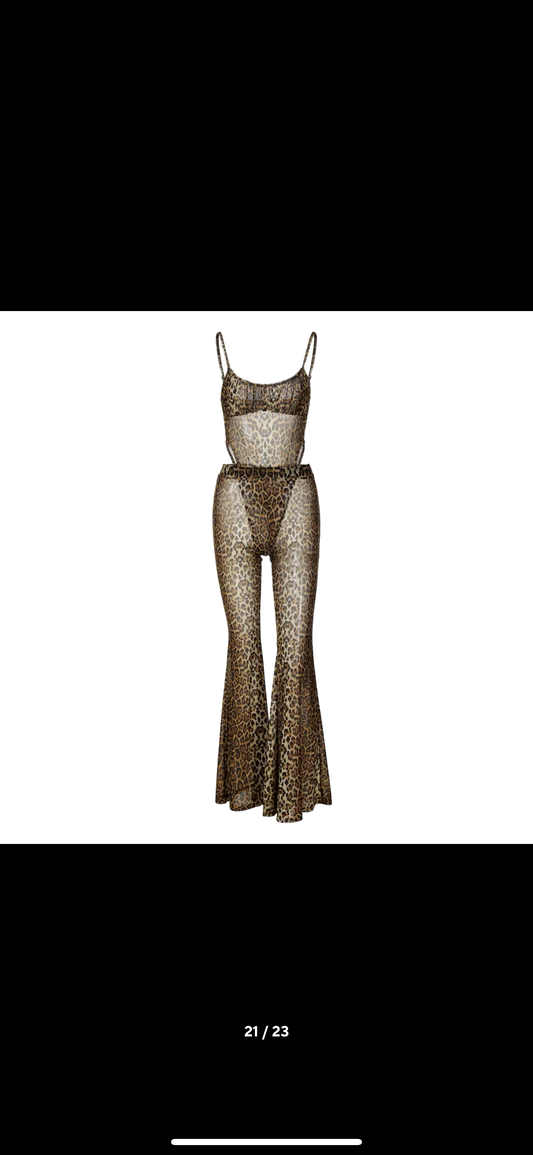 Wild Cat Two Piece Set