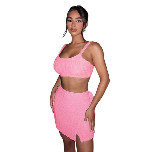 Love knit two piece set