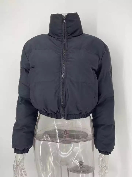 Crop Babe Puffer Jacket