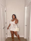 Tie Me Up Dress White