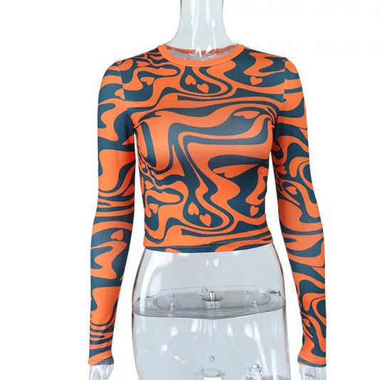 Marble Hearts Top