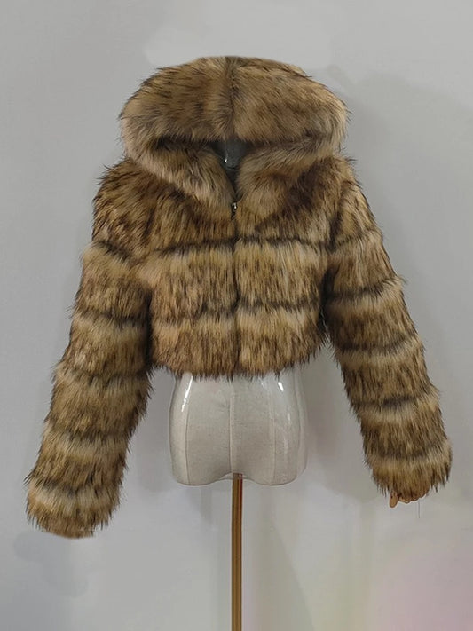 Faux Fur Coat