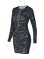 Sexy Abstract Dress