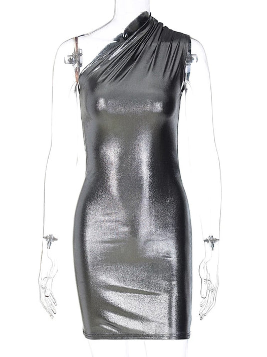 It’s Metallic Dress
