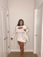 Tie Me Up Dress White